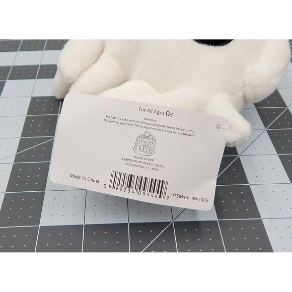 Mario Kart Blooper Squid Ghost 6 Inch Plush Stuffed Toy Stitched Eyes - Picture 5 of 5